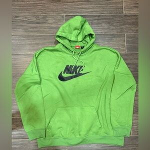Nike Sportswear Club Fleece Pullover Hoodie - Galactic Jade Green - 4XL